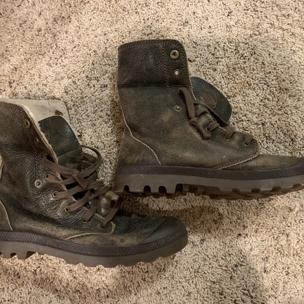 Palladium Pallabrousse Bagggy Tx Leather Boots